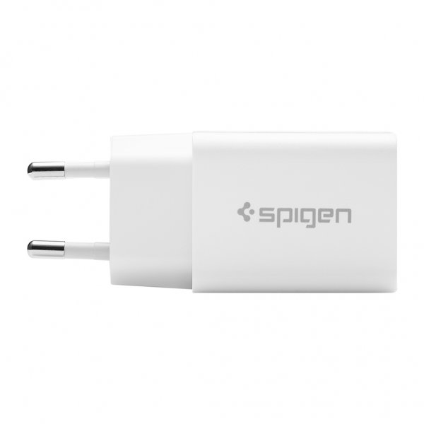 Spigen Lader F110 12W Hvit