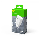 GP Lader GaN PD 65W 2xUSB-C + 1xUSB-A