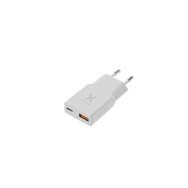 Xtorm Lader Go2 SlimLine 25W USB-C/USB-A Hvit