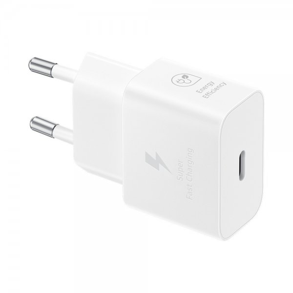 Samsung Original Lader med Kabel 25W Power Adapter Hvit