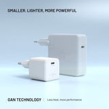 Fixed Lader Mini PD 65W GaN Hvit