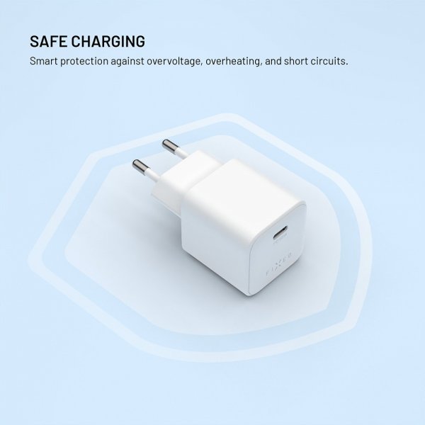 Fixed Lader Mini PD 65W GaN Hvit
