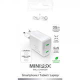 Puro Lader MiniPro Wall Charger 2xUSB-C 35W