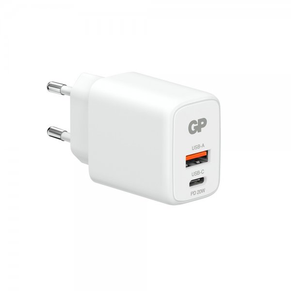 GP Lader PD 20W USB-A + USB-C