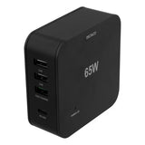 Deltaco Lader USB-C PD 45W & USB-A 18W Quickcharge Svart