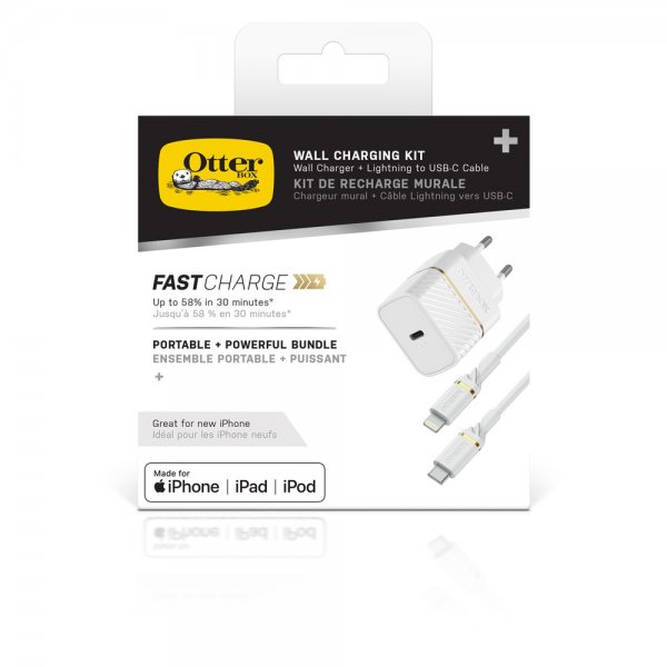 Otterbox Lader USB-C to Lightning 20W Wall Charger + Cable