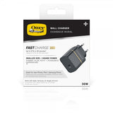 Otterbox Lader Wall Charger 30W GaN USB-C PD Black Shimmer