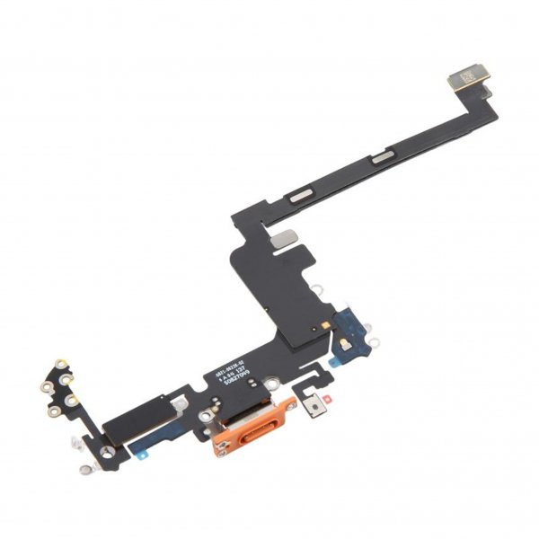Ladekontakt med flexkabel for iPhone 17 Pro - Oransje