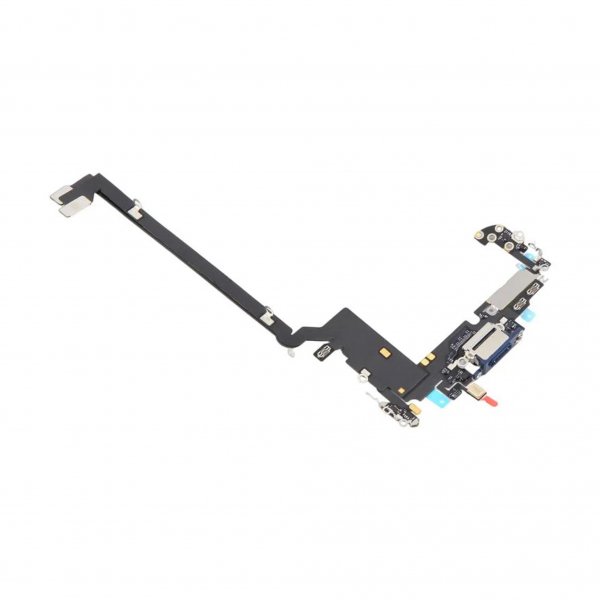 Ladekontakt med flexkabel for iPhone 17 Pro Max - blå