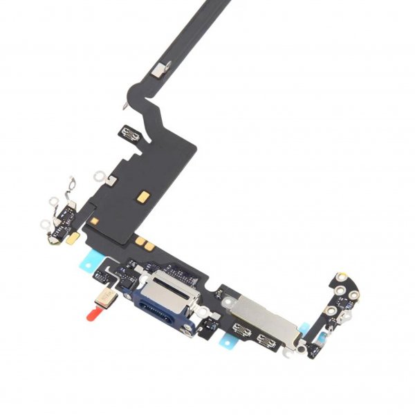 Ladekontakt med flexkabel for iPhone 17 Pro Max - blå