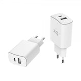 Xqisit LaddningsAdapter med USB-A och USB-C uttag 30W Hvit