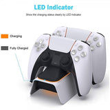 Dobe Ladestasjon for to PlayStation 5 kontrollere