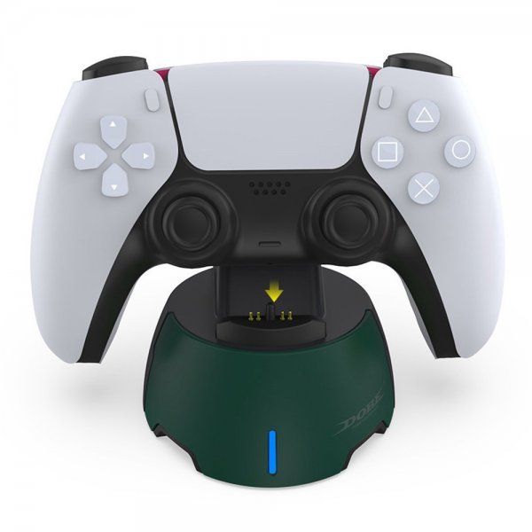 Dobe Ladestasjon for PlayStation 5 kontroller Grønn