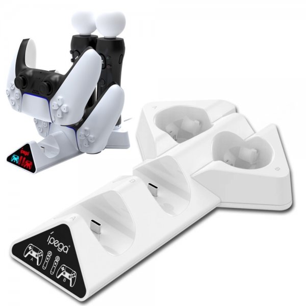 Ipega Ladestasjon for PlayStation 5/Move kontroller