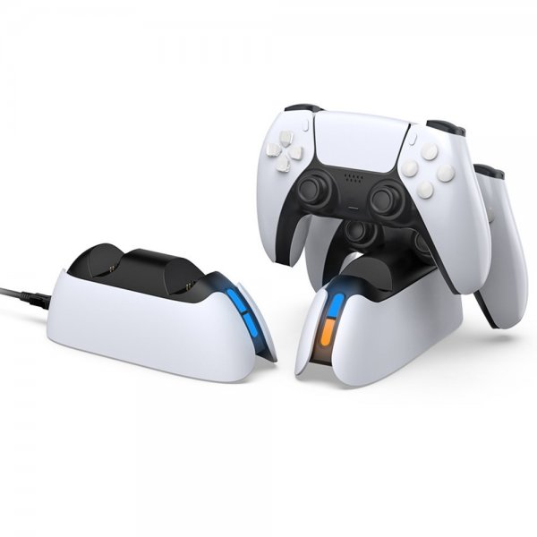 Dobe Ladestasjon for to kontroller PS5