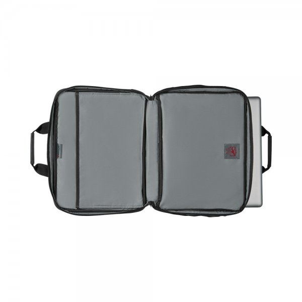 Wenger Legacy 16" Double Gusset Dataveske Grå/Svart