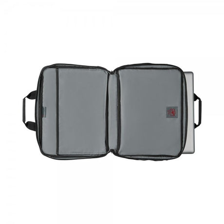 Wenger Legacy 16" Double Gusset Dataveske Grå/Svart