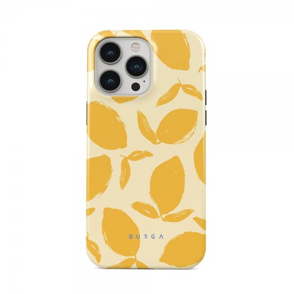 Burga iPhone 13 Pro Deksel Tough MagSafe Lemon Tart