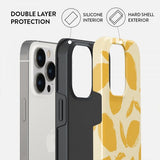 Burga iPhone 14 Pro Deksel Tough MagSafe Lemon Tart