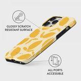 Burga iPhone 14 Pro Deksel Tough MagSafe Lemon Tart