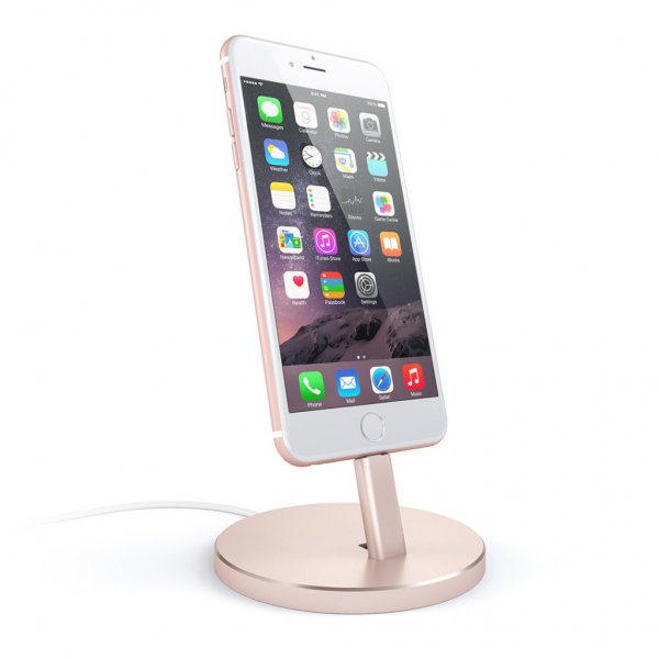 Satechi Aluminum Mobile Lightning Dock Rosegull