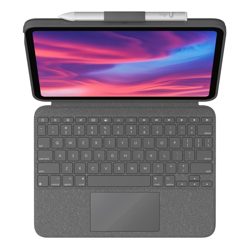Logitech iPad 10.9 (gen 10)/iPad 11 (A16) Etui med Tastatur Combo Touch
