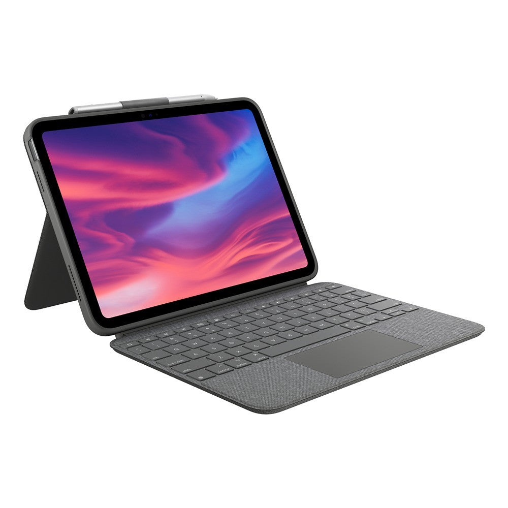 Logitech iPad 10.9 (gen 10)/iPad 11 (A16) Etui med Tastatur Combo Touch