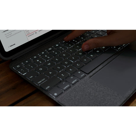 Logitech iPad 10.9 (gen 10)/iPad 11 (A16) Etui med Tastatur Combo Touch