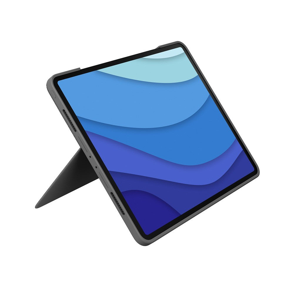 Logitech iPad Pro 12.9 (gen 4/5/6) Etui med Tastatur Combo Touch