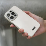 Moshi iPhone 15 Pro Max Deksel Napa MagSafe Eggnog White
