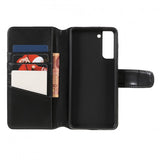 Nordic Covers Samsung Galaxy S21 Etui Essential Leather Raven Black