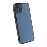 iPhone 13 Deksel Glitter Transparent Støtsikker Svart