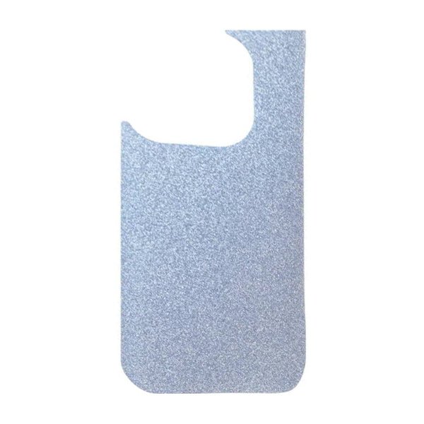 iPhone 12 Pro Max Deksel Glitter Transparent MagSafe Blå