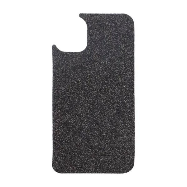 iPhone 13 Deksel Glitter Transparent MagSafe Svart