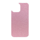 iPhone 15 Pro Deksel Glitter Transparent MagSafe Rosa