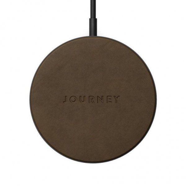 Journey MagSafe-kompatibel trådløs lader Mørkebrun