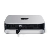 Satechi Type-C Aluminum Stand & Hub for Mac Mini Sølv