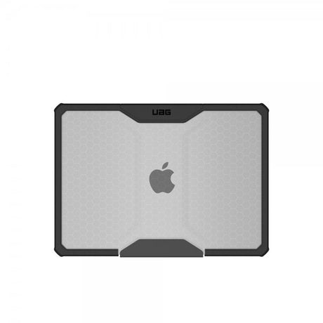 Urban Armor Gear (UAG) MacBook Air 13 M2 (A2681)/M3 (A3113) Deksel Plyo Ice/Black