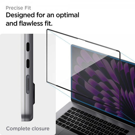 Spigen Macbook Air 15 M2 (A2941)/M3 (A3114) Skjermbeskytter GLAS.tR Slim