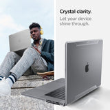 Spigen MacBook Pro 14 M1 (A2442)/M2 (A2779)/M3 (A2918 A2992) Deksel Thin Fit Crystal Clear