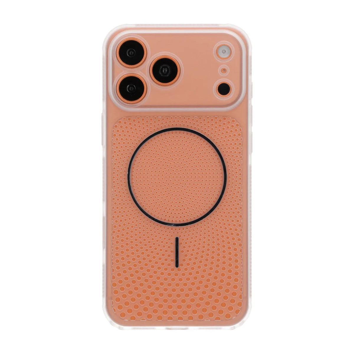 iPhone 17 Pro/iPhone 18 Pro Deksel Ventilert MagSafe Hvit