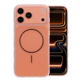 iPhone 17 Pro Max/iPhone 18 Pro Max Ventilert MagSafe-deksel Rosa