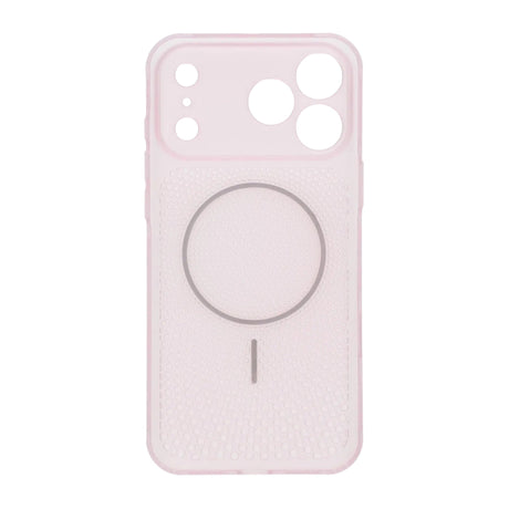 iPhone 17 Pro Max/iPhone 18 Pro Max Ventilert MagSafe-deksel Rosa