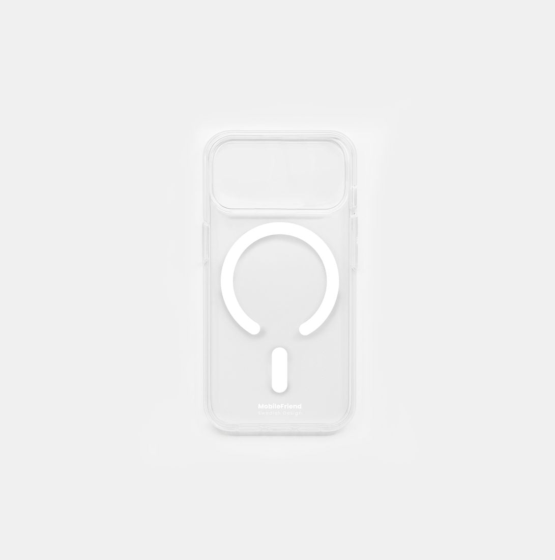 MobileFriend iPhone 17 Pro Max Skal MagSafe Vit