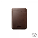Nomad MagSafe Kortholder Leather Mag Wallet Find My Tracking Brun