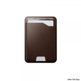 Nomad MagSafe Kortholder Leather Mag Wallet Find My Tracking Brun