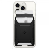 Spigen MagSafe Kortholder Rugged Armor 3 Cards MagFit Svart