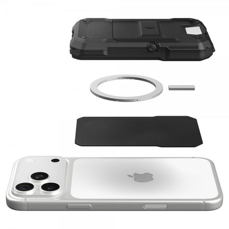 Spigen MagSafe Kortholder Tough Armor Pro MagFit Svart