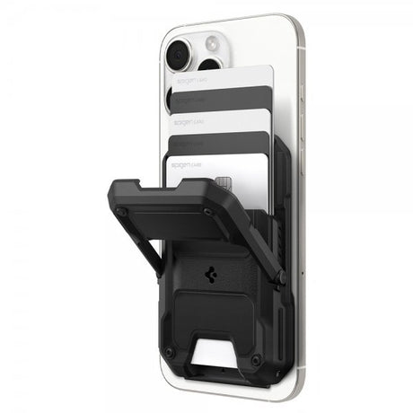 Spigen MagSafe Kortholder Tough Armor Pro MagFit Svart