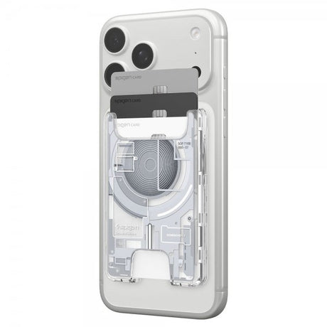 Spigen MagSafe Kortholder Ultra Hybrid Zero One MagFit Hvit